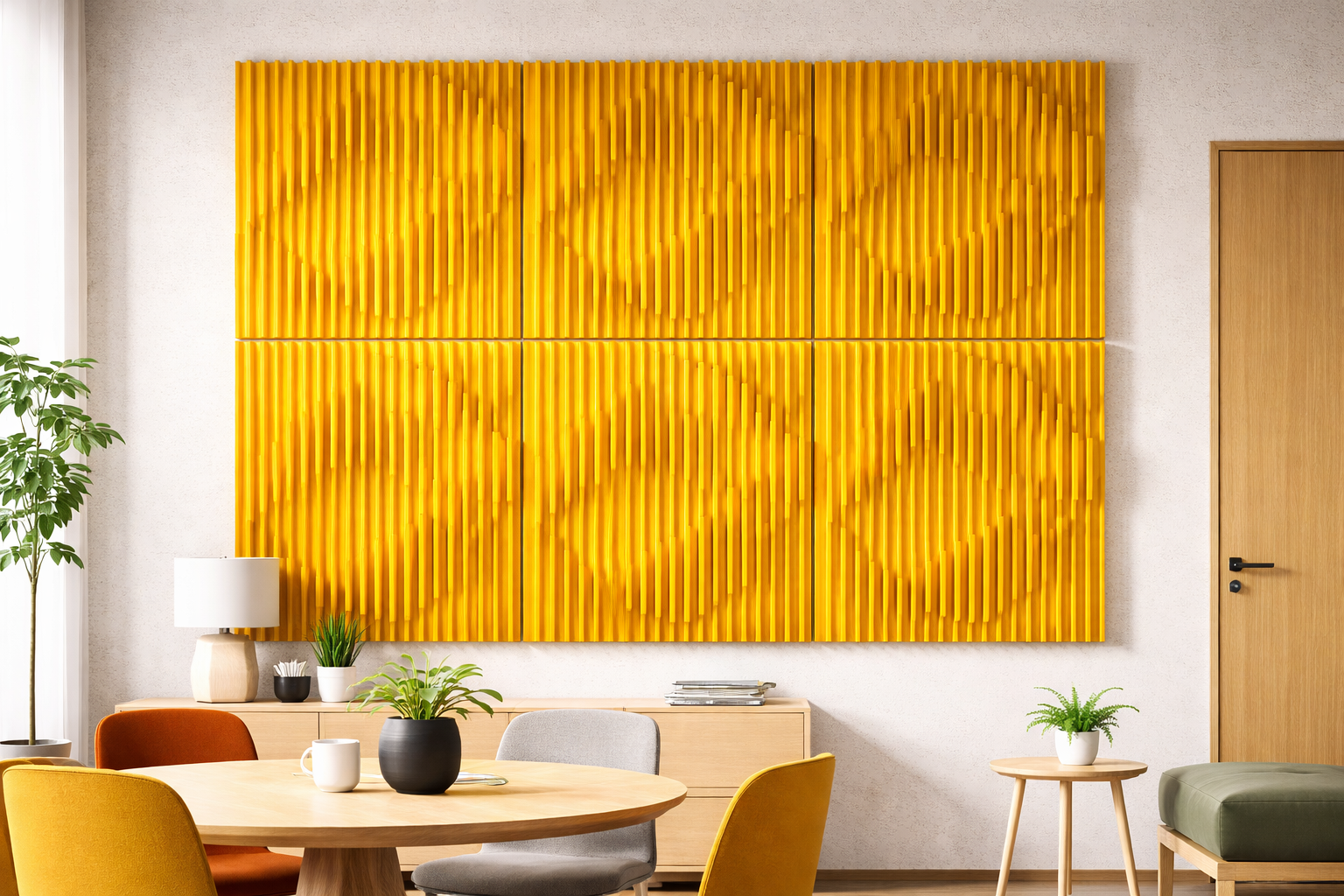 PanelHush PET 3D Wall Panel – Abstract Design