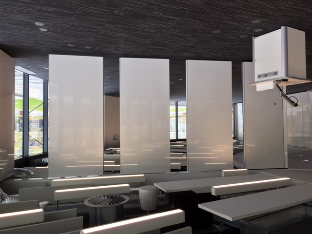 MG100E Electric Wall – Open Plan Office