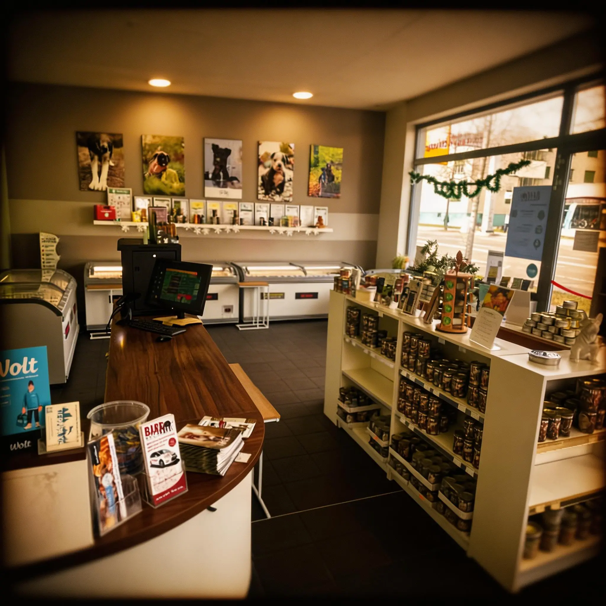 BARF-Küche Nord - Laden von innen in Leipzig-Gohlis