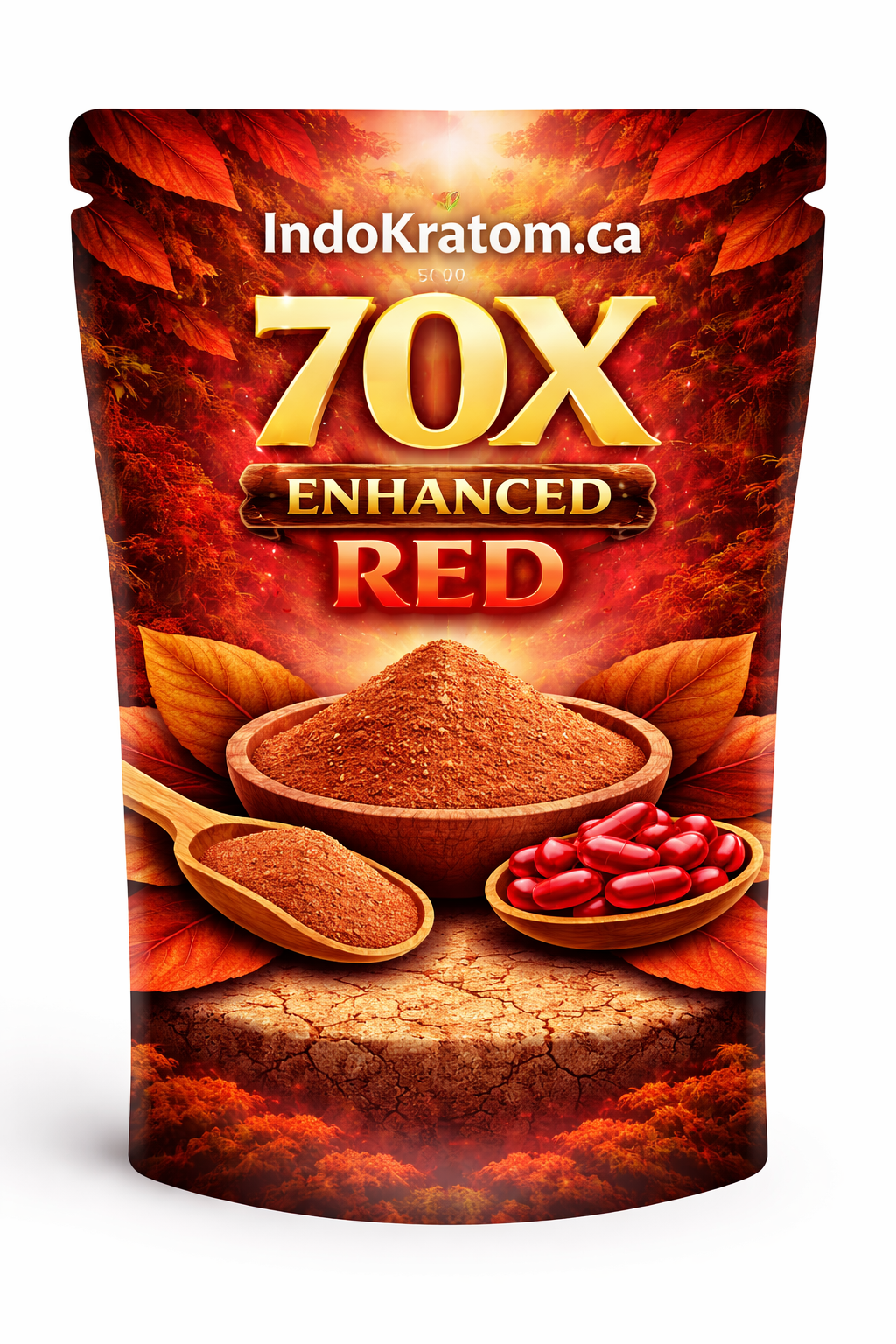 70X Enhanced Red Powder