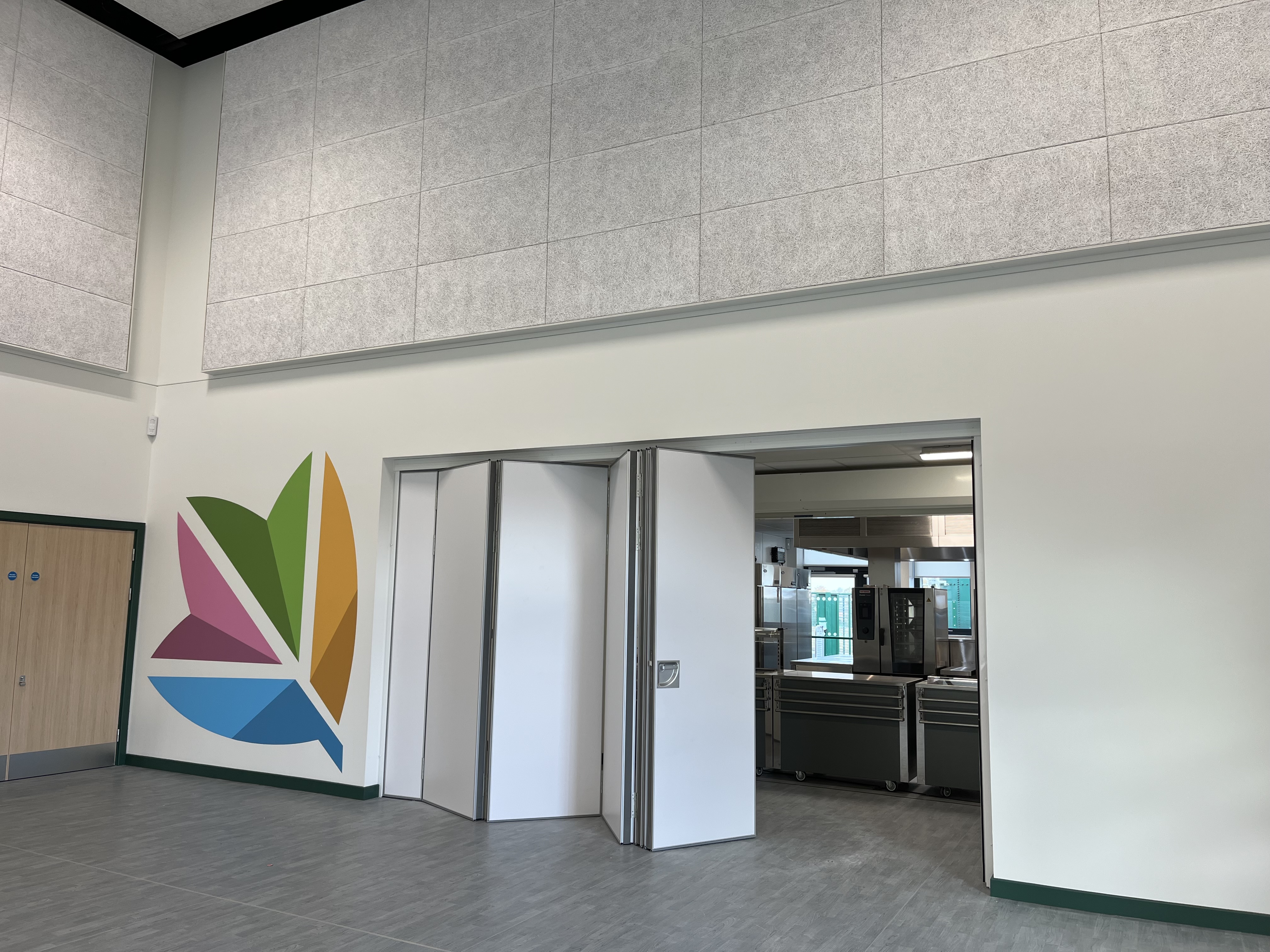 Bi-Folding Partition Doors – Corporate Boardroom