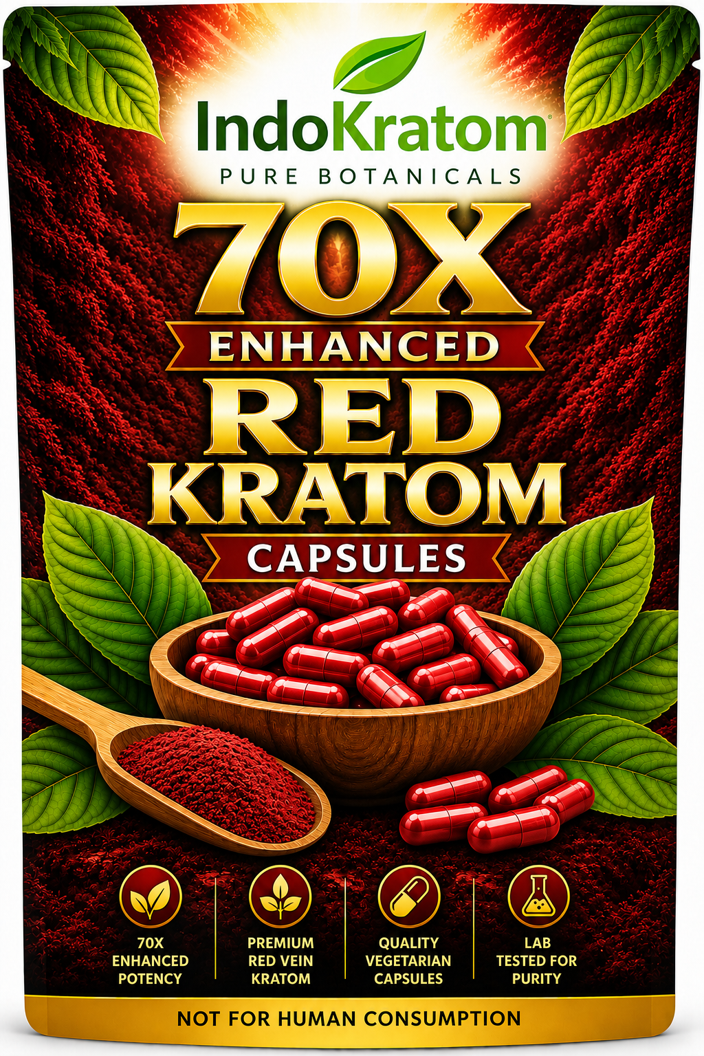 70X Enhanced Red Capsules