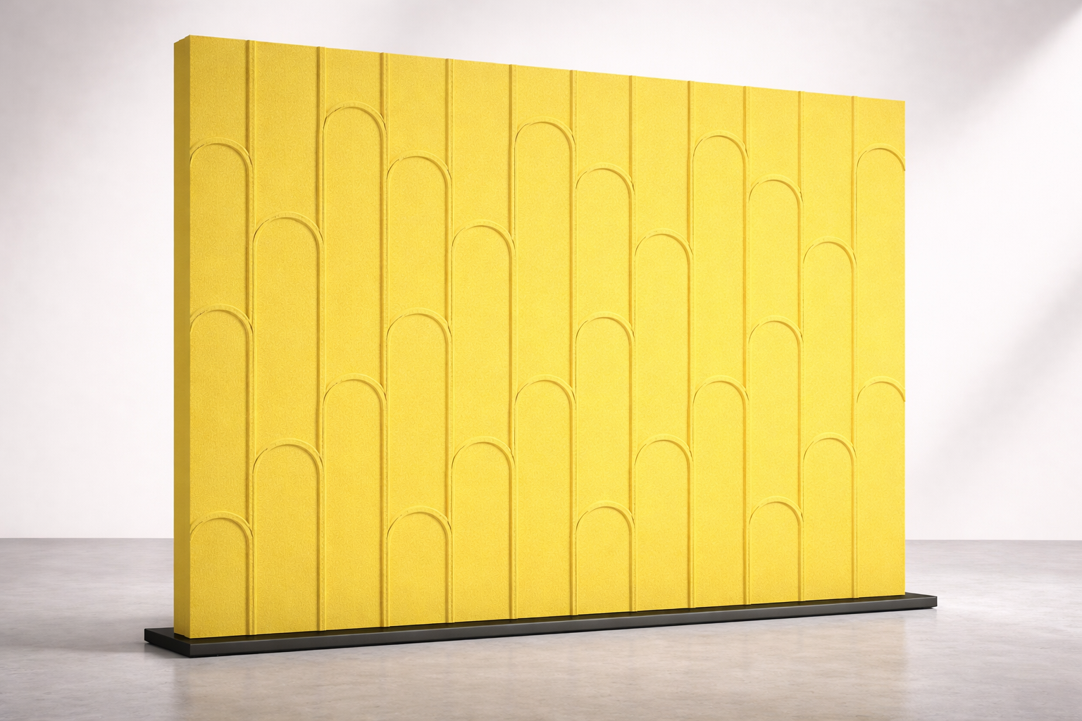 PanelHush Stencil Arcade design panel product view