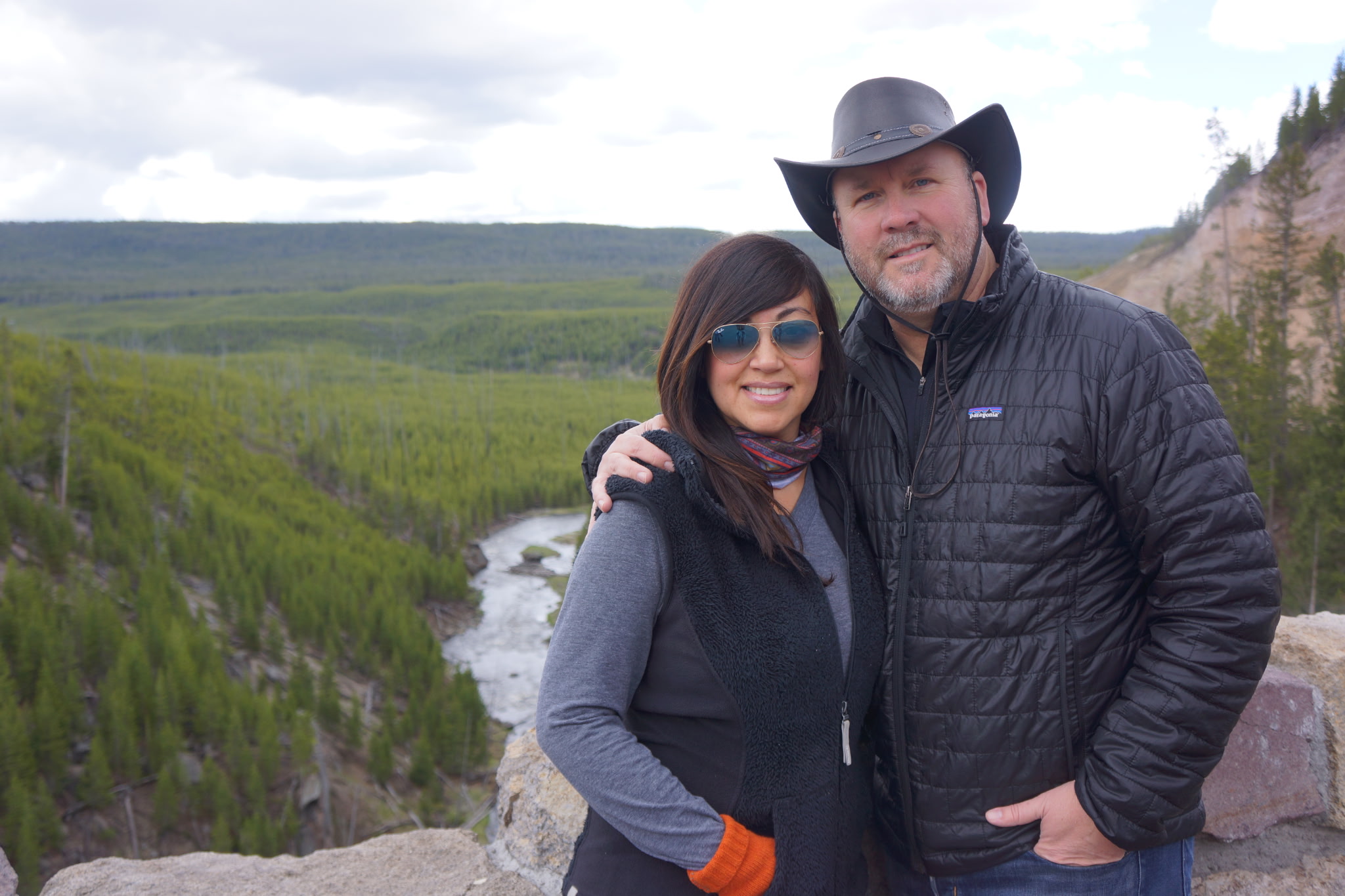 Ted and Ann Marie Cote, your hosts at Calitana Properties, Bozeman Montana