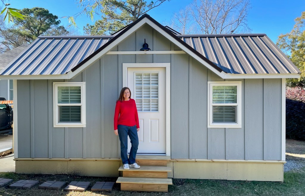 Cambridge shed exterior showing quality craftsmanship in SC Lowcountry