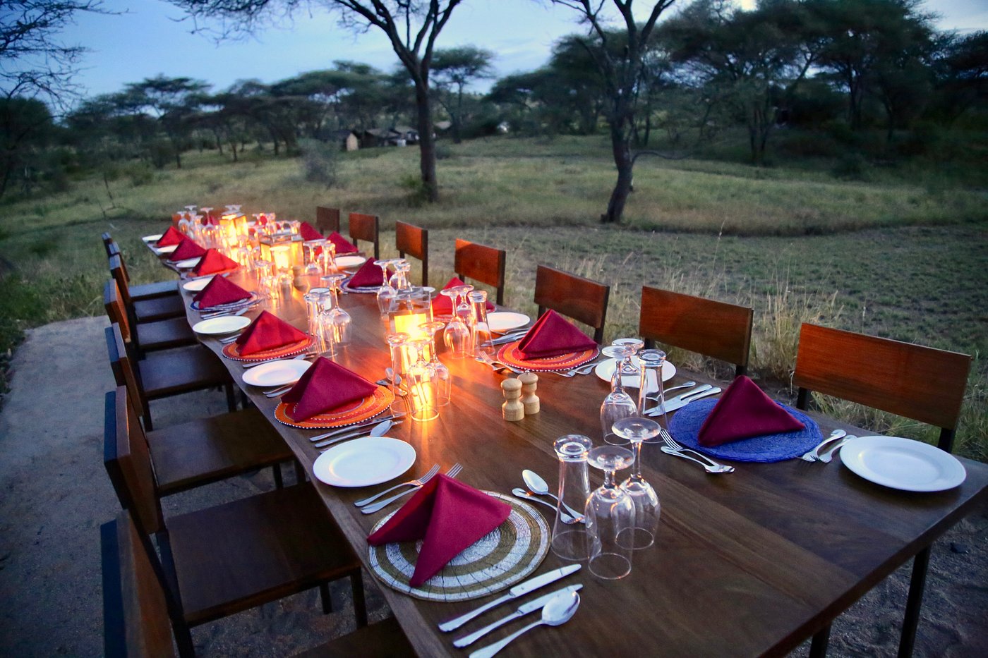 Baobab camp interior - luxury safari tent