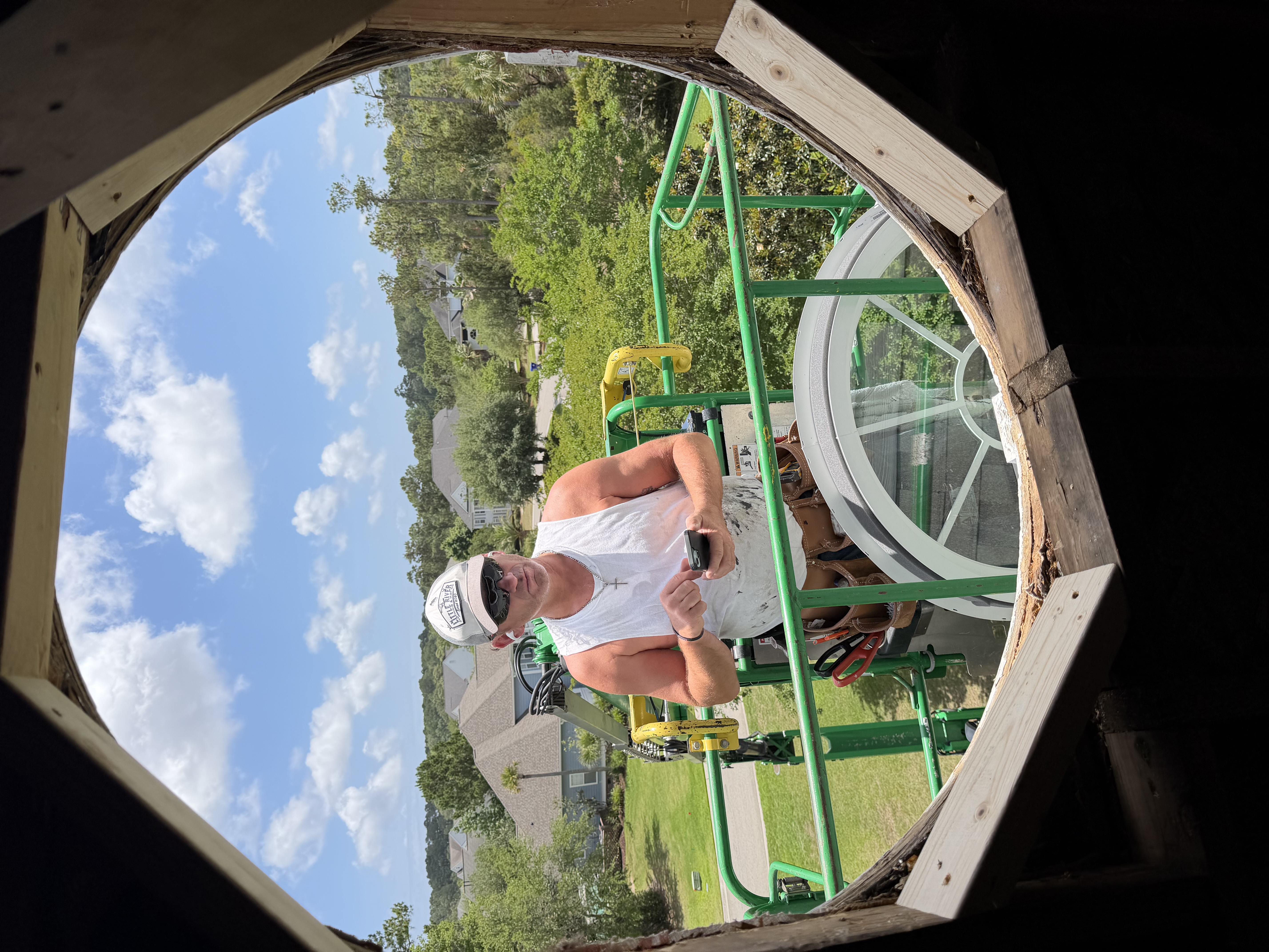 Window installation detail - coastal home