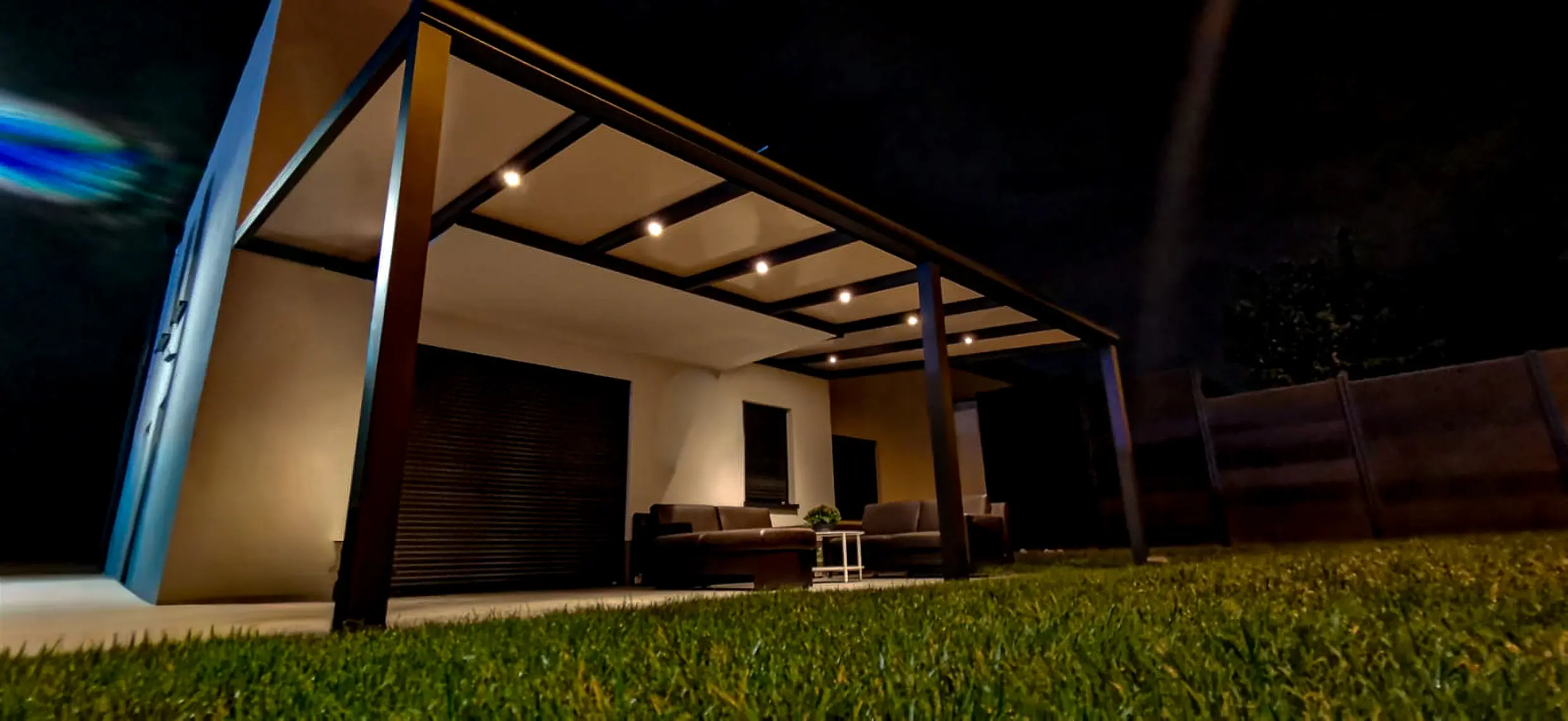 Terrassendach Background