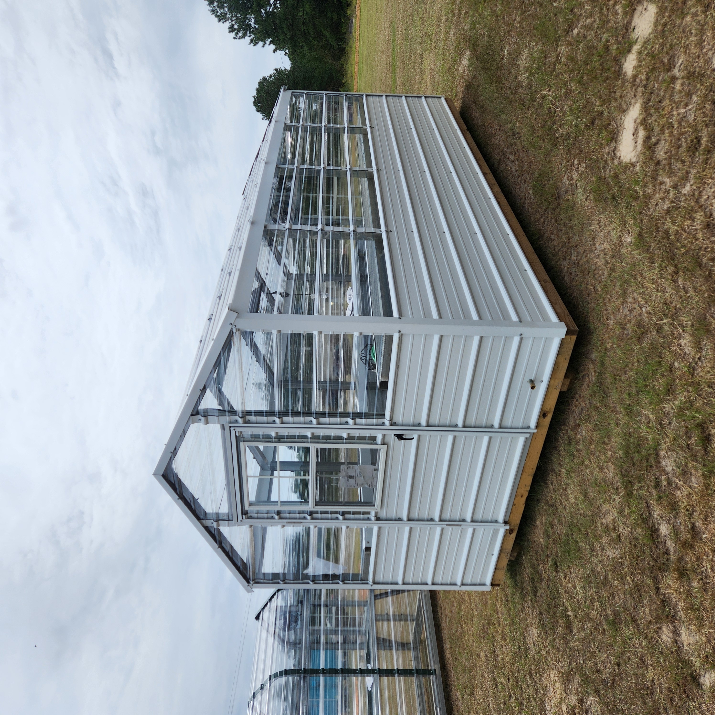 Custom greenhouse on customer property in SC Lowcountry