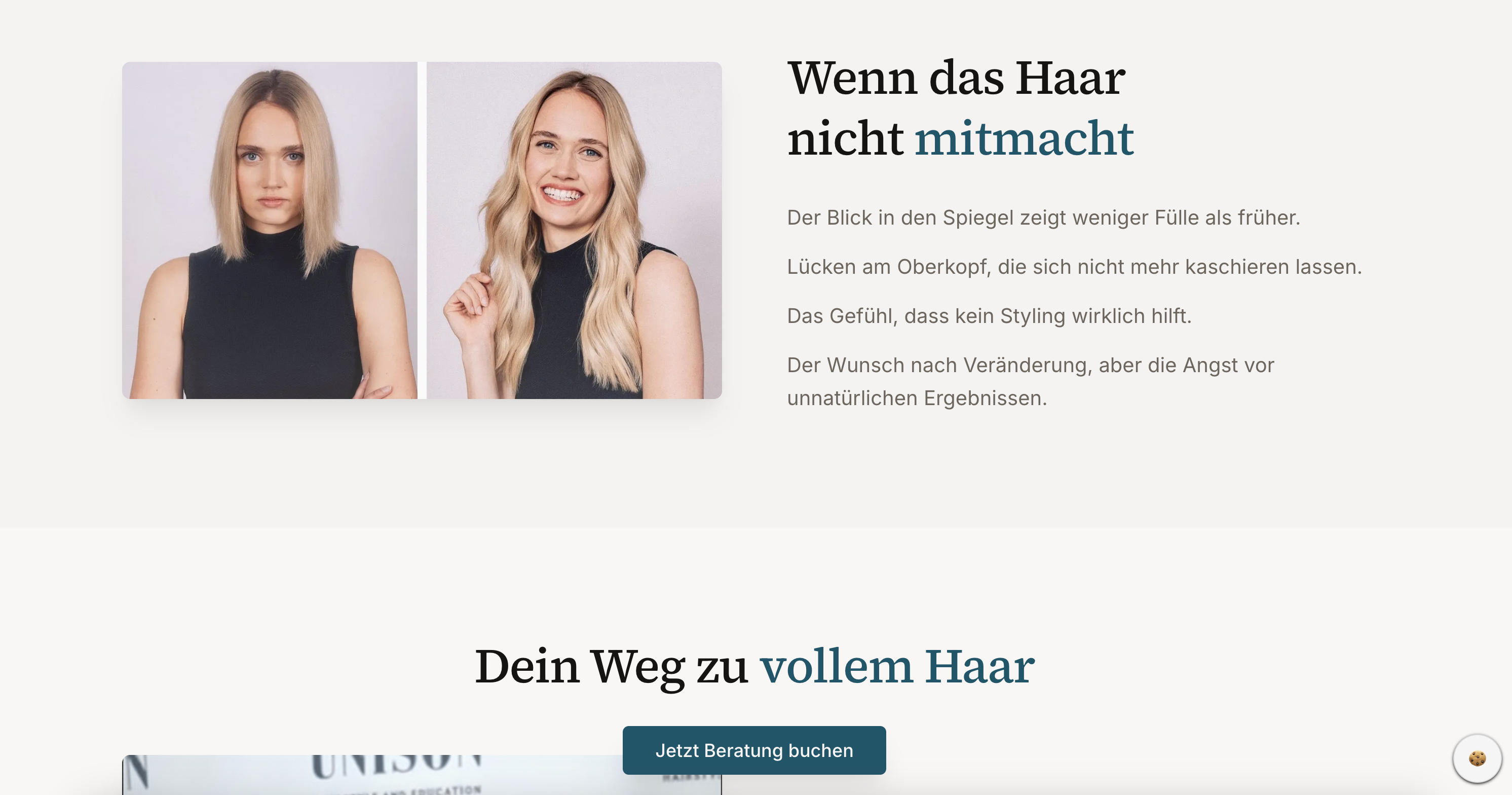 Beispiel einer konversionsoptimierten Landingpage