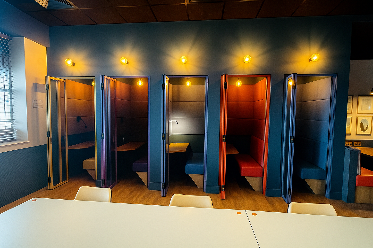MG900 Acoustic Booths – Glazed Sliding Door