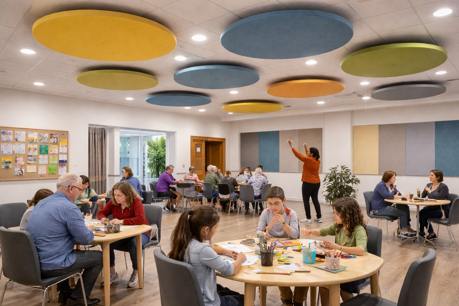 PanelHush Fabric Circle Rafts Community