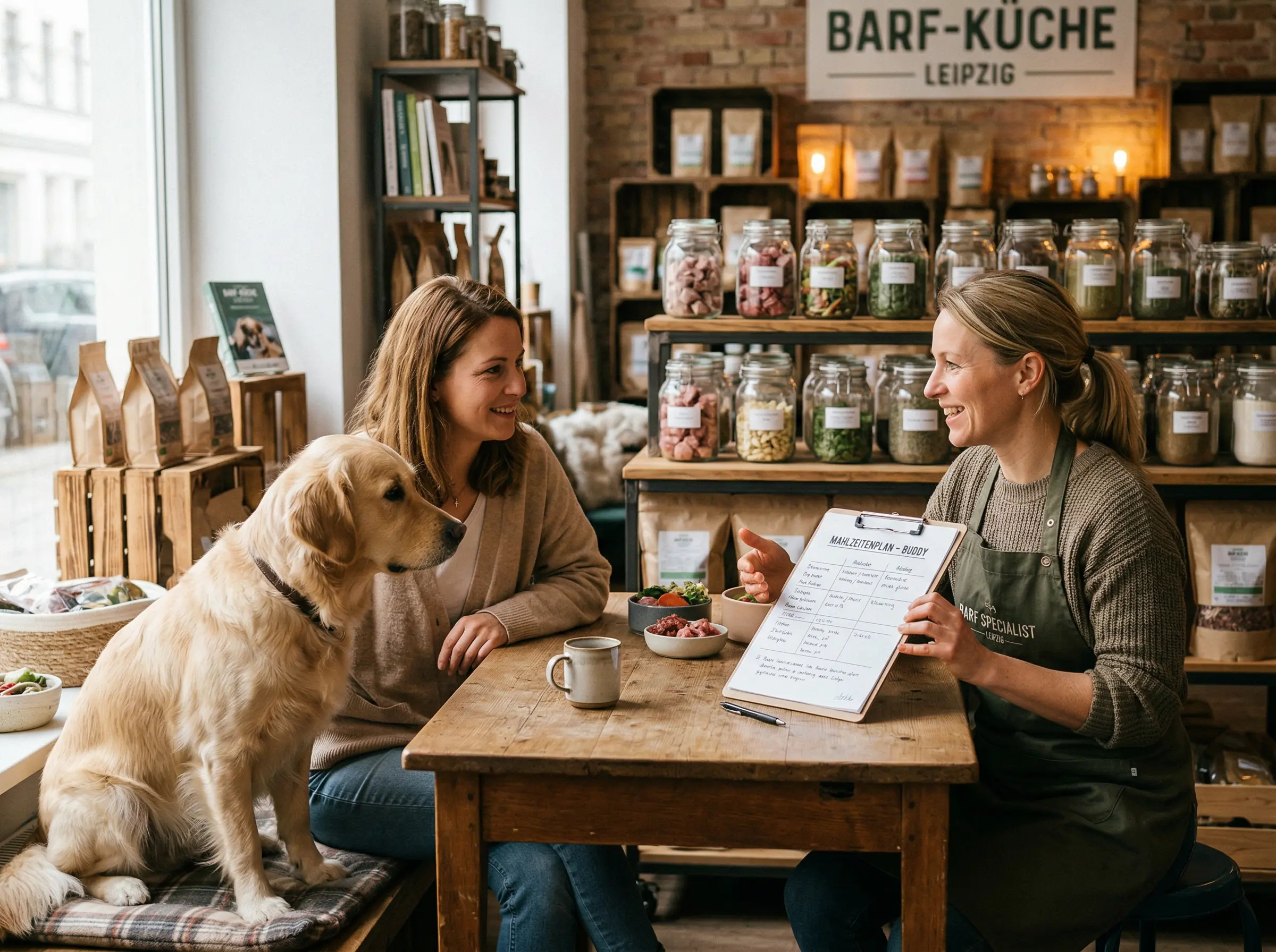 BARF Beratung Leipzig - Ernaehrungsplan fuer Hund