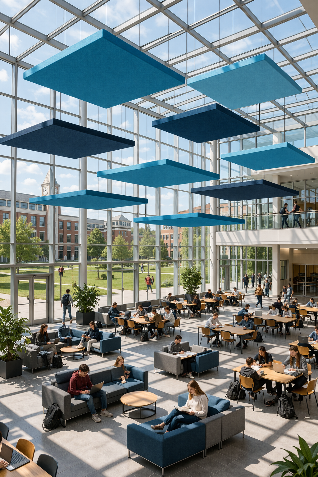 PanelHush PET Rafts – Atrium