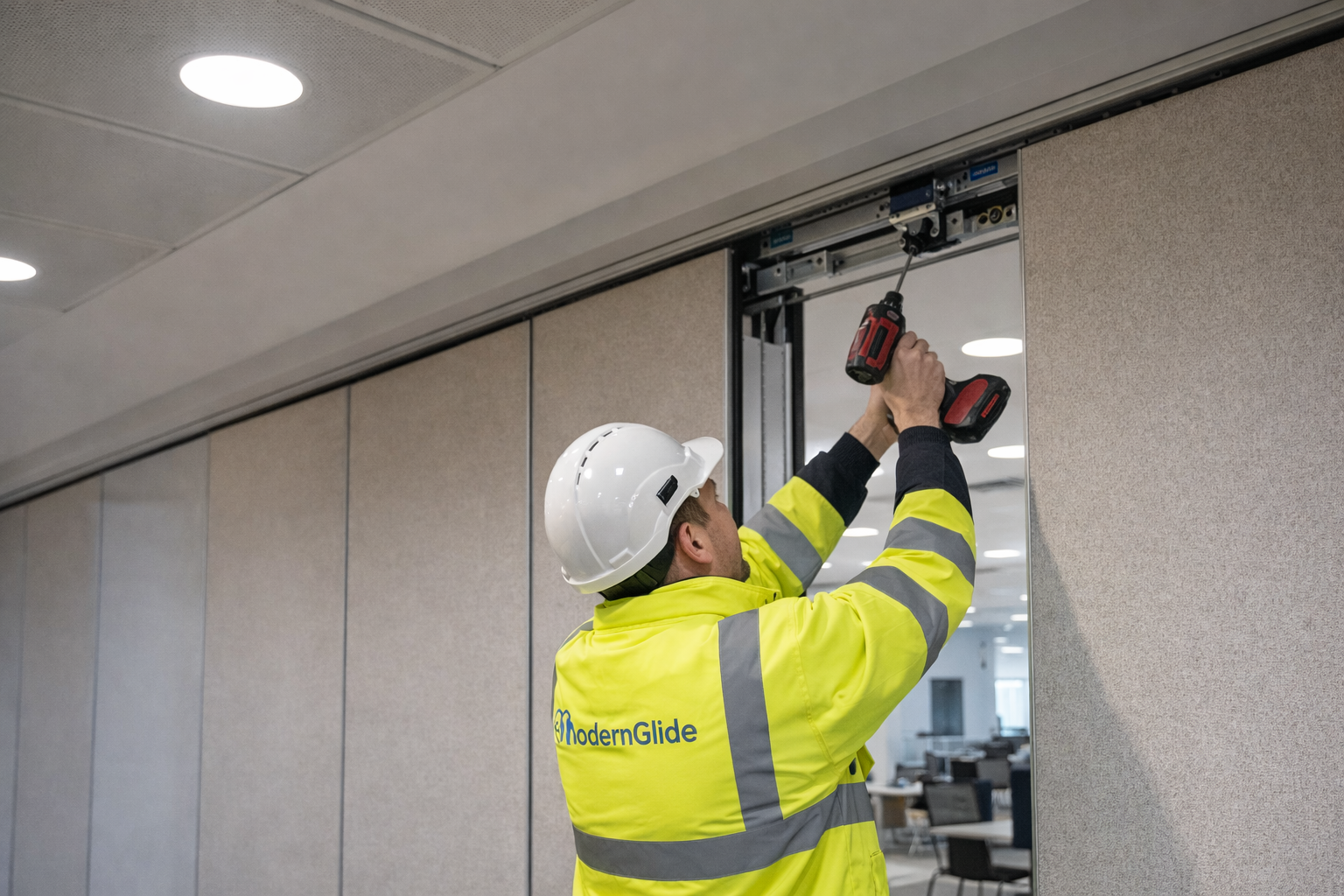 Movable Wall Servicing — ModernGlide UK movable wall systems