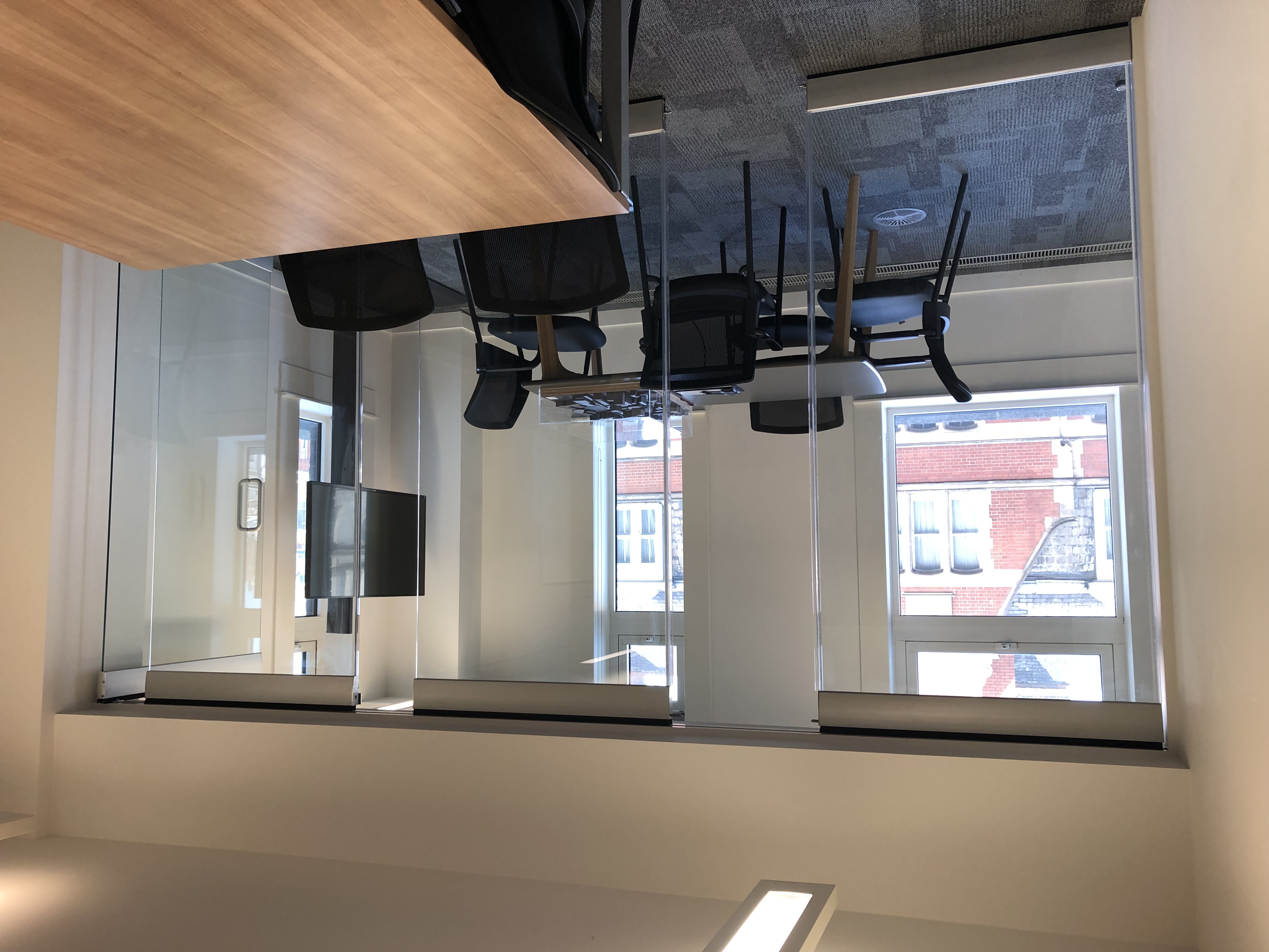 MG700 Glass Sliding Panel Installation