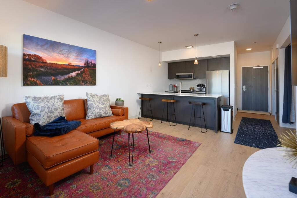 SOBO Condo interior showcasing Bozeman vacation rental living space