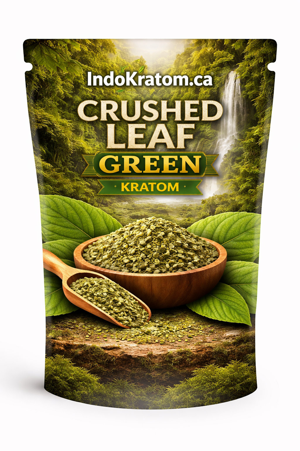 Crushed Leaf – Green