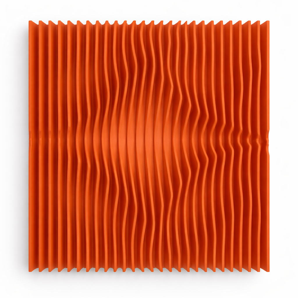 PanelHush 3D Concave design panel product view