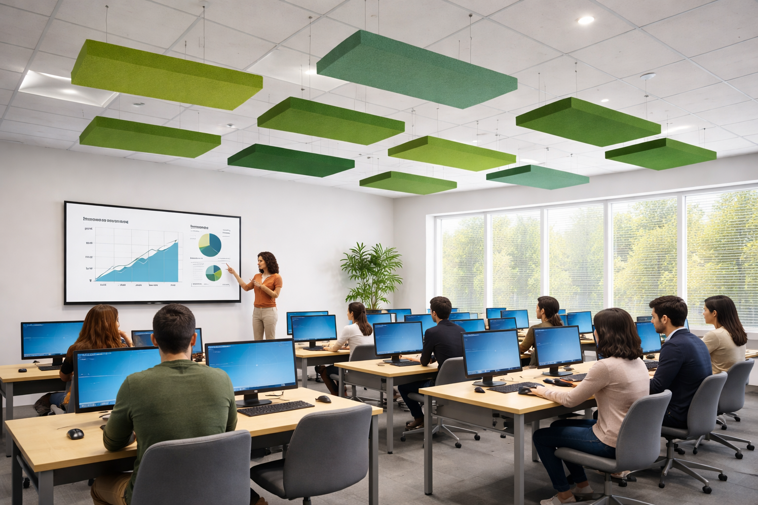 PET Rafts — acoustic panels