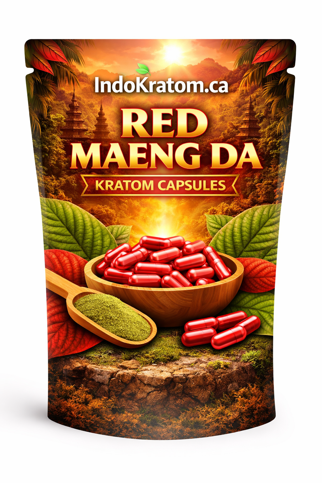 Red Maeng DA Capsules