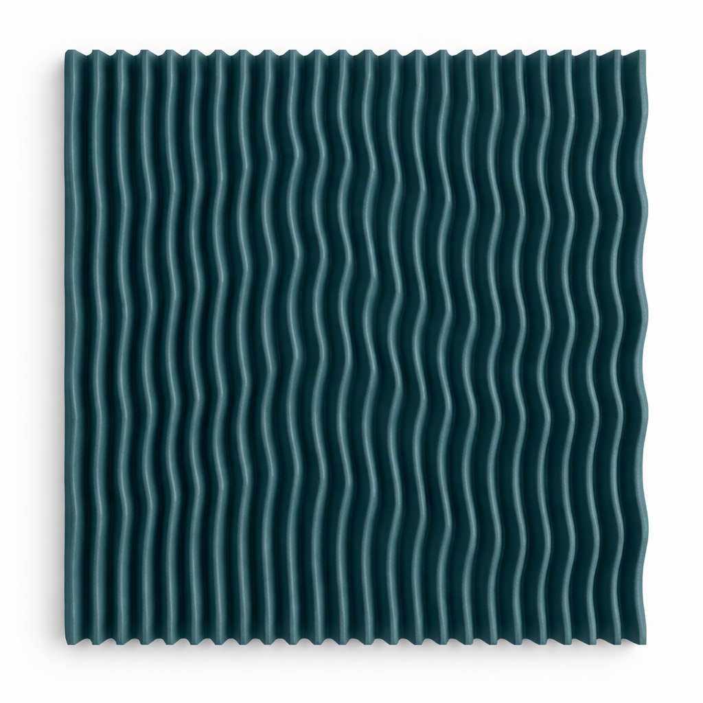 PanelHush 3D Wave design panel product view