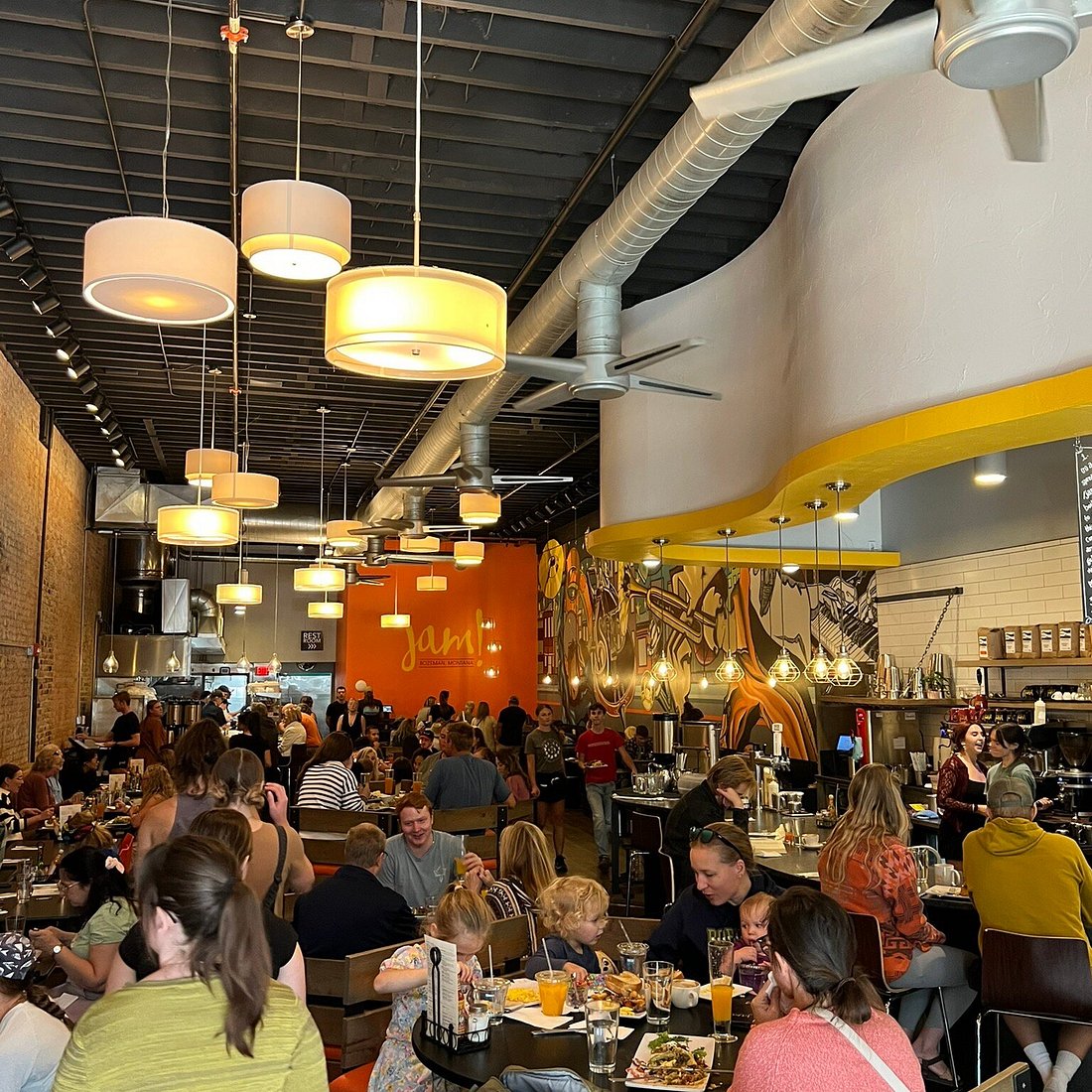 JAM on Main breakfast restaurant in Bozeman Montana