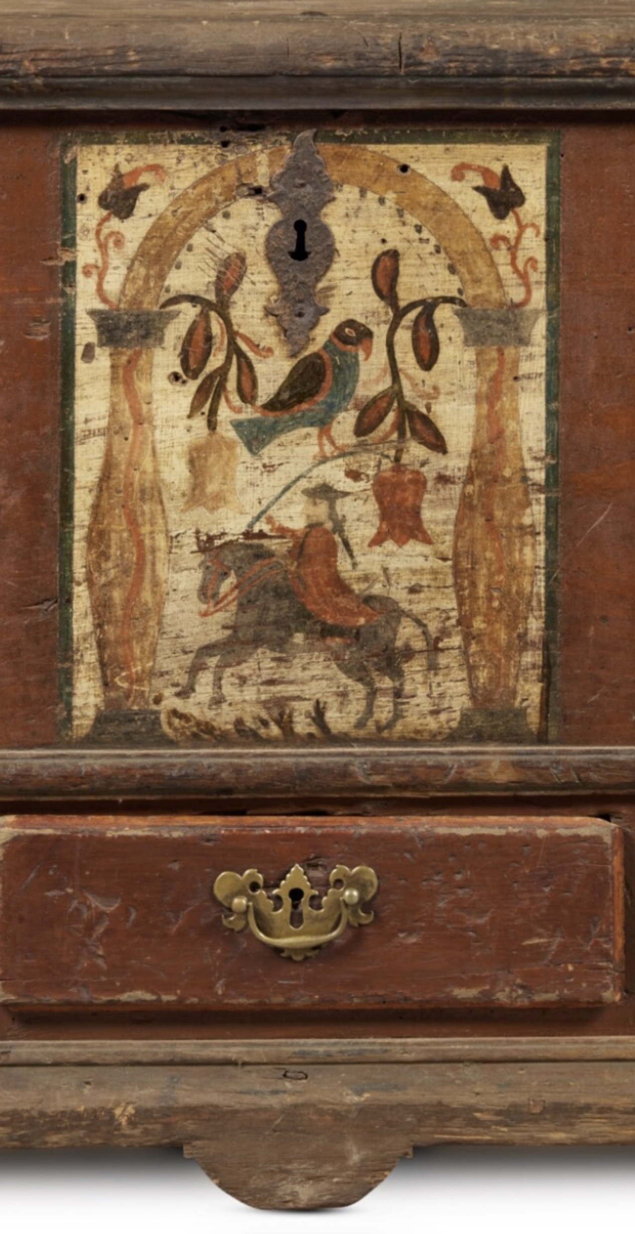 Antique folk art piece by Thurston Nichols