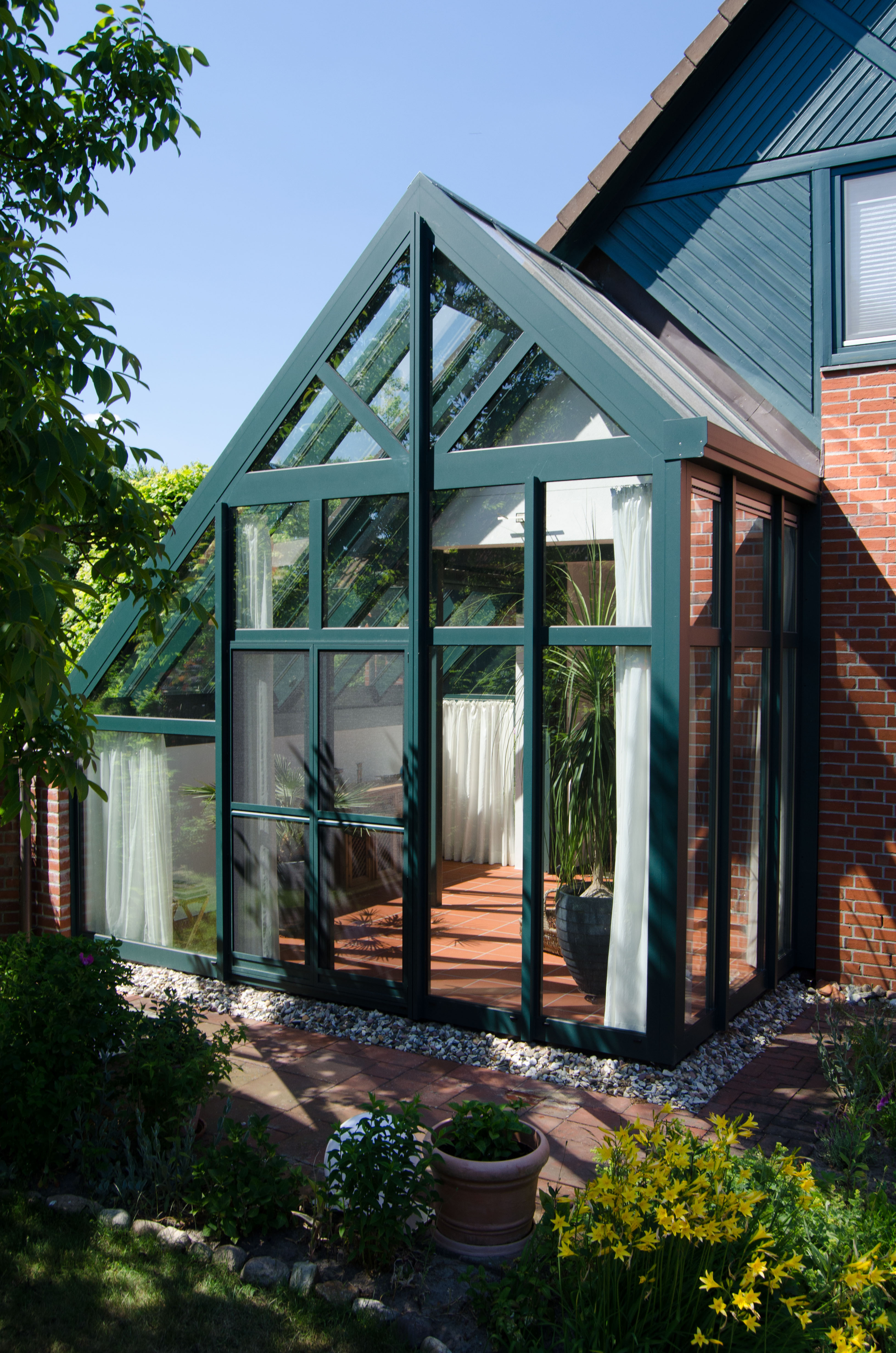 Wintergarten-Projekt mit Panoramablick