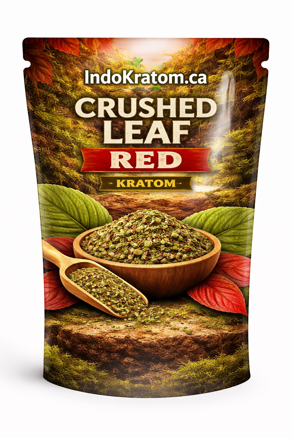 Crushed Leaf – Red