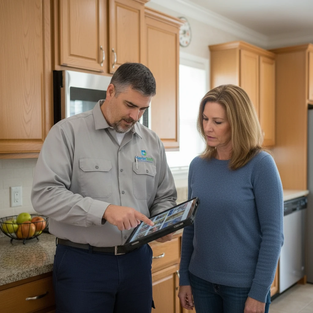 Detailed mold inspection report from Emigsville PA