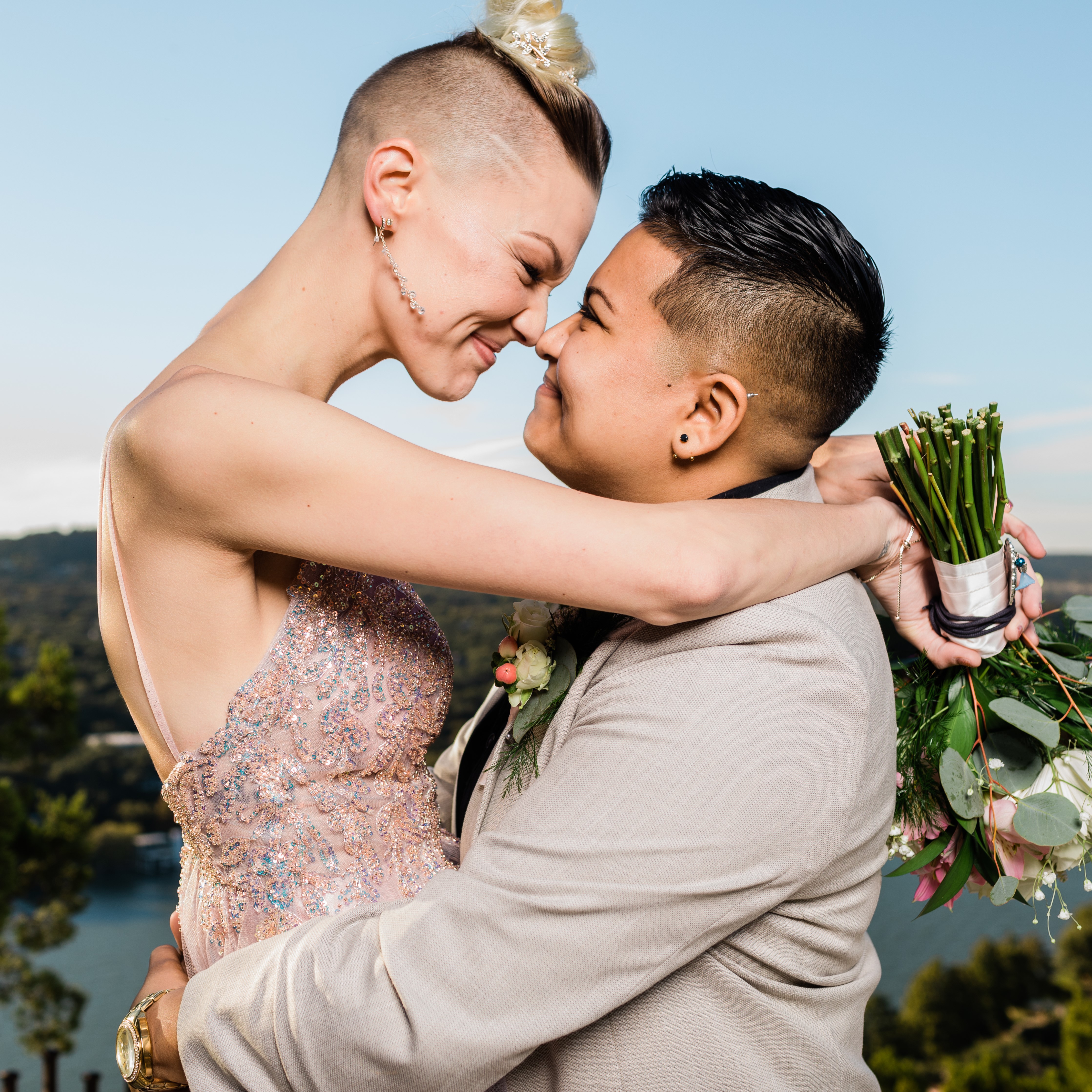 Amanda and Brianna — a heartfelt Austin elopement