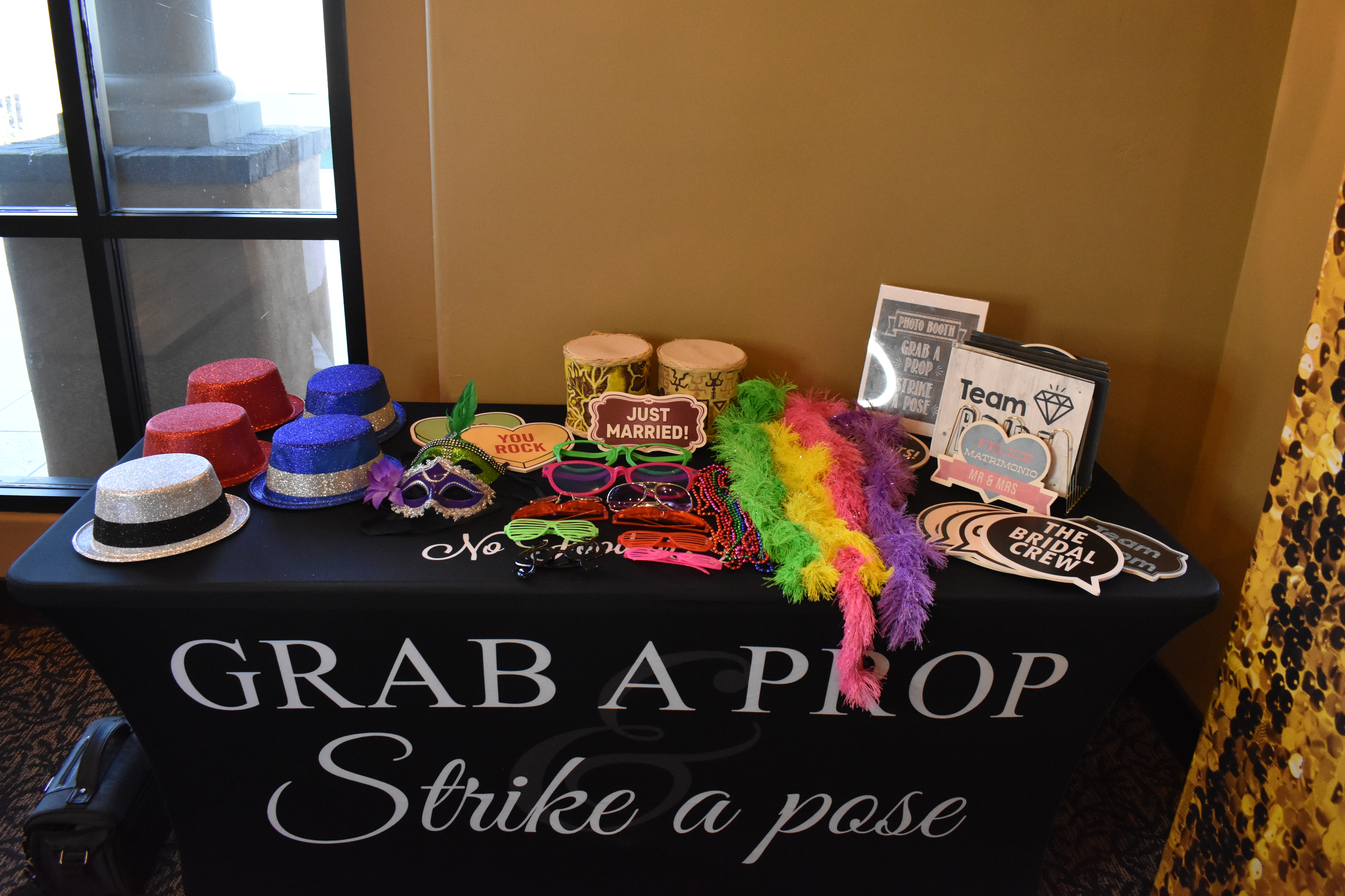 Photo booth event moment
