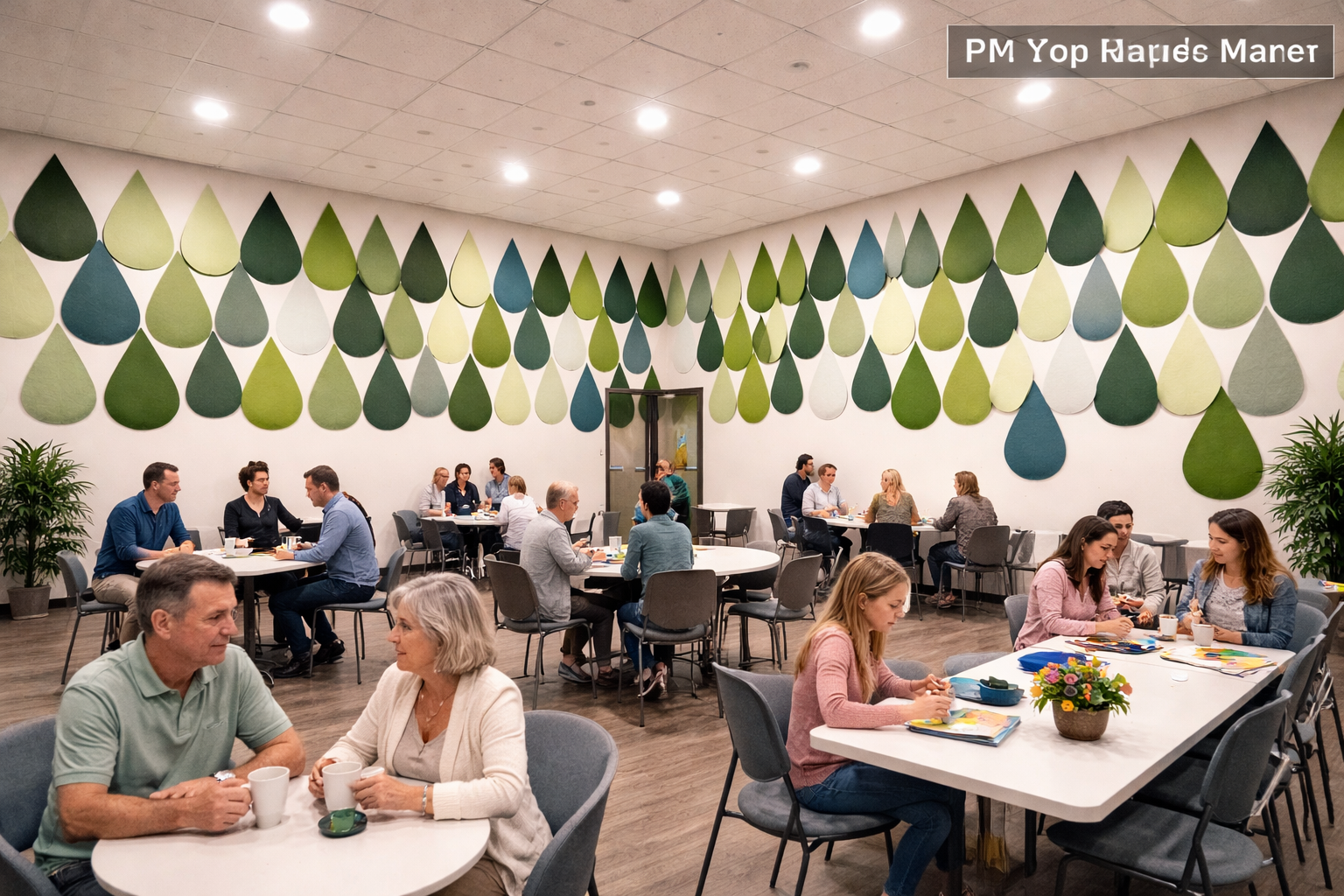 PanelHush PET Wall Panels – Community Hall