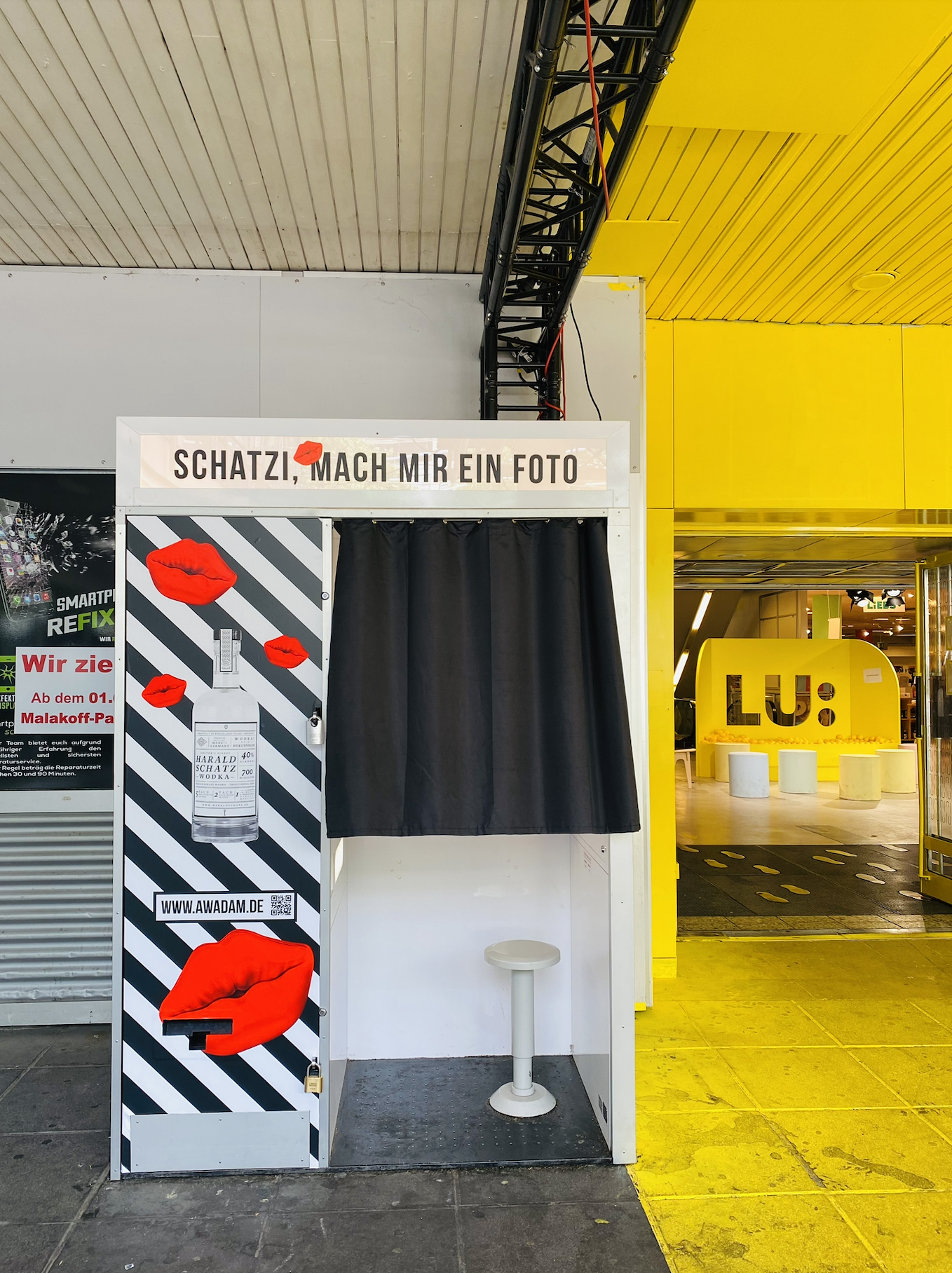 Photobooth Automat Ansicht 1