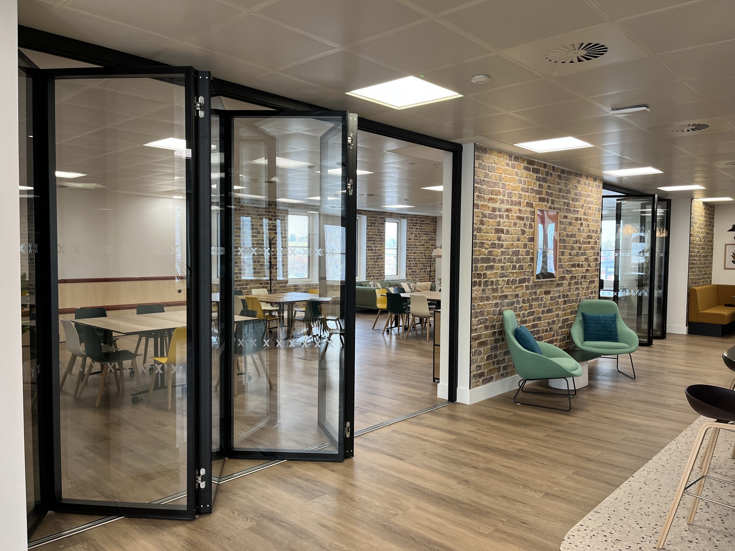 Glazed Partition Systems — ModernGlide UK movable wall systems