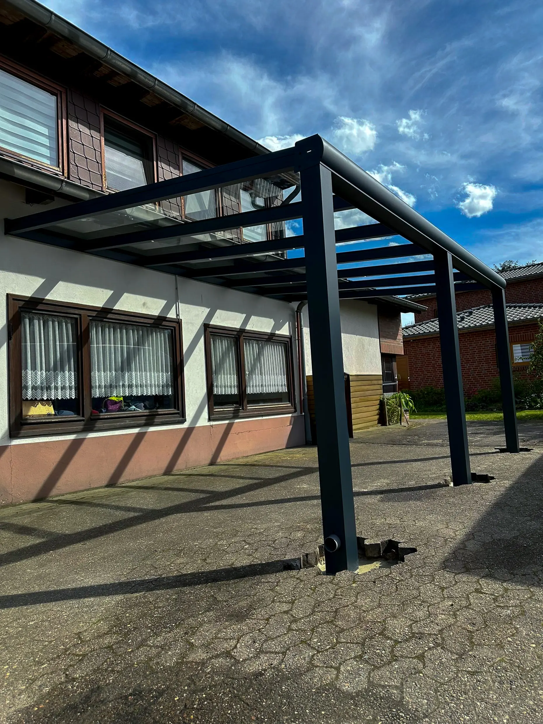 Premium Terrassendach Detail