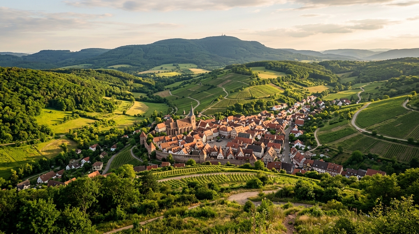 Kirchheimbolanden und Donnersberg – Pfälzer Hügelland