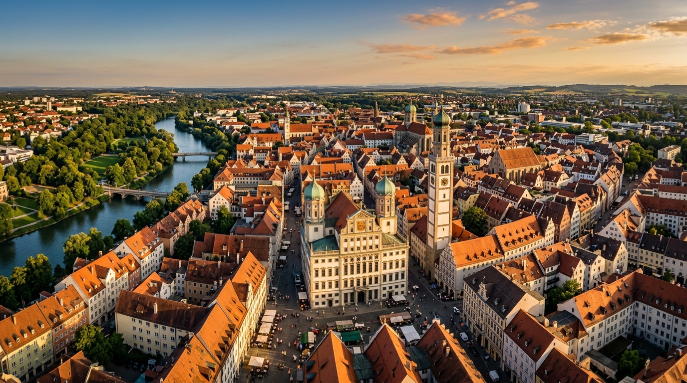 Augsburg Stadtansicht