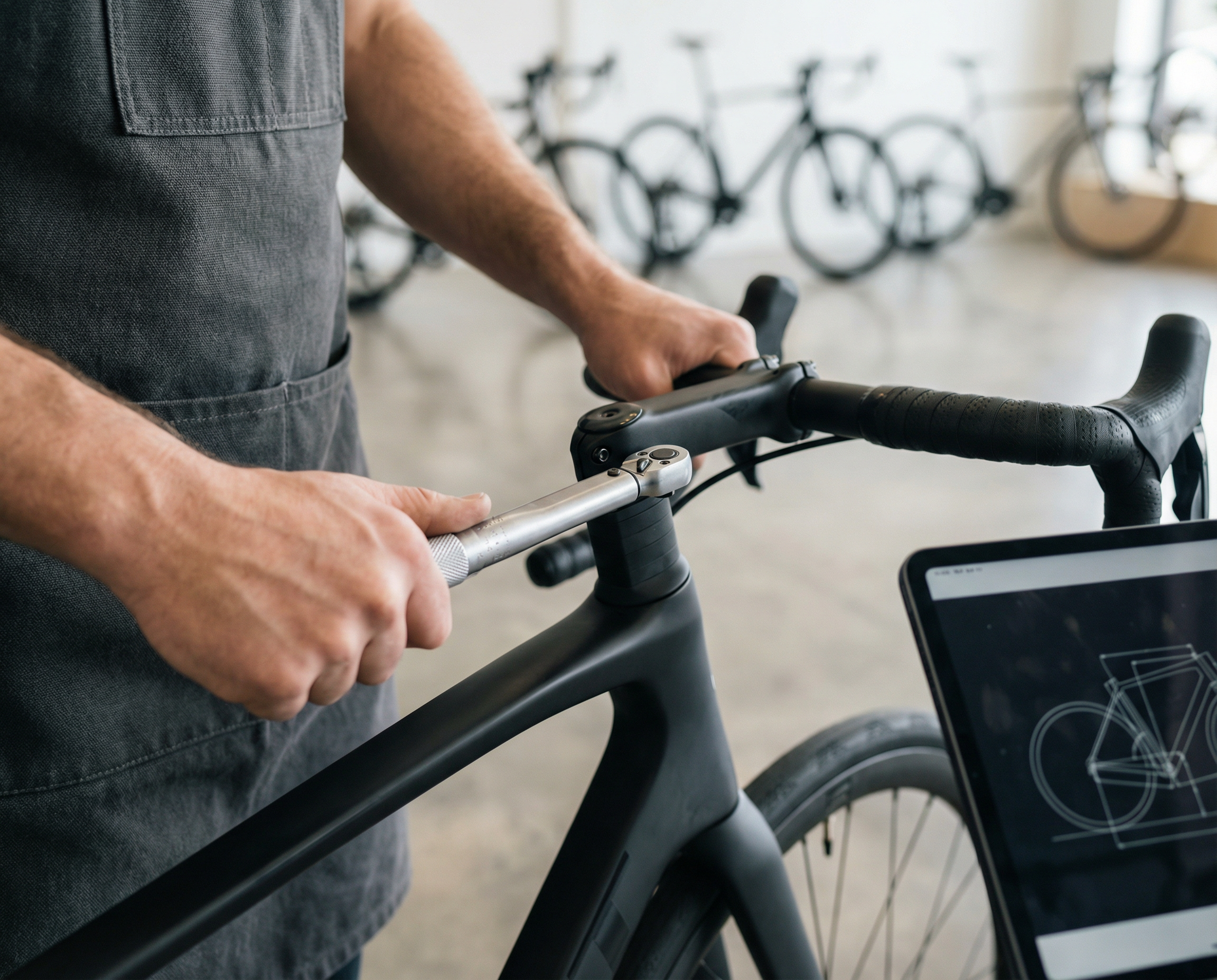 Professionelles Bikefitting in der Keller Werkstatt