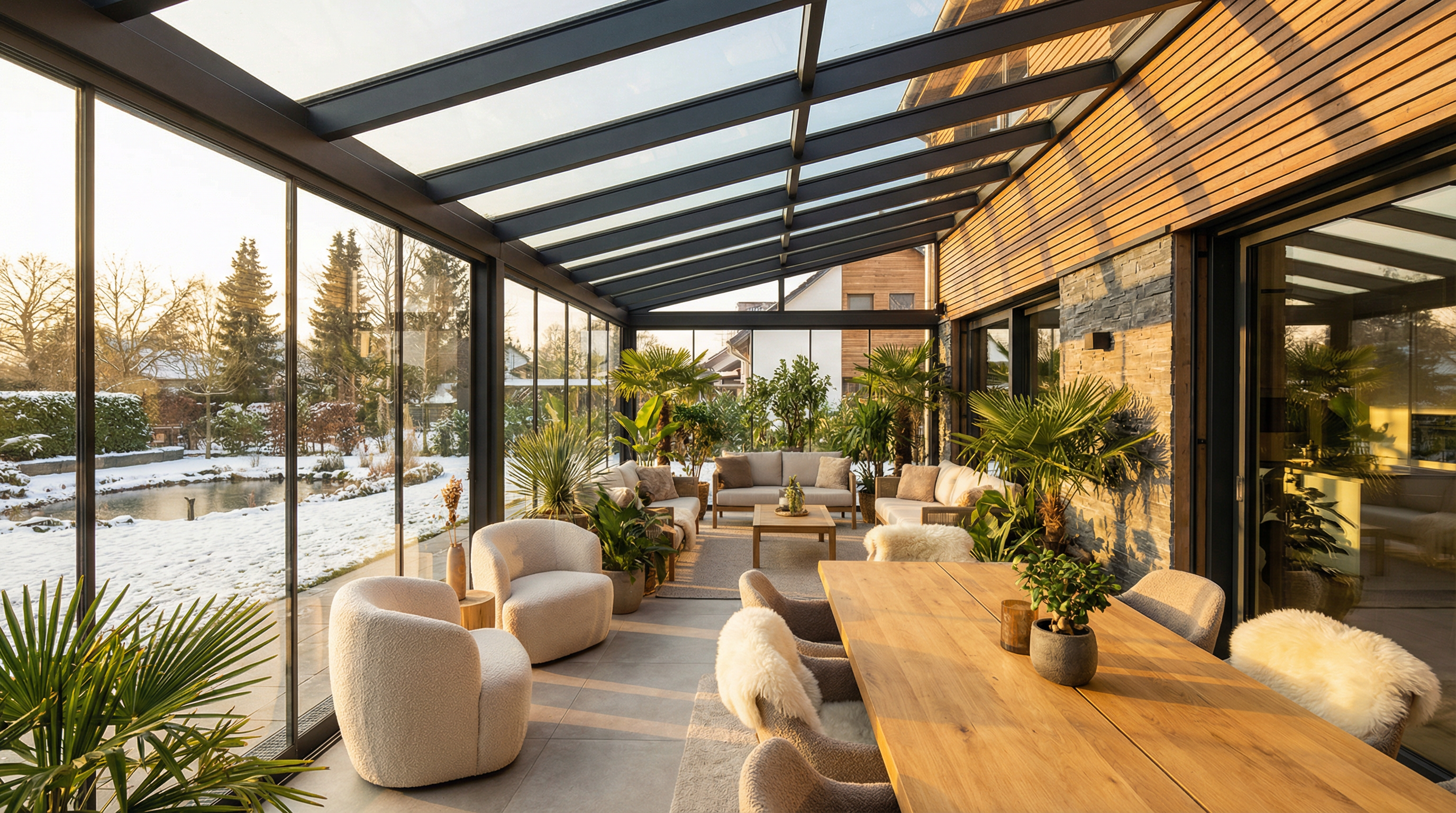 Moderner Wintergarten von BoldTerrassendach