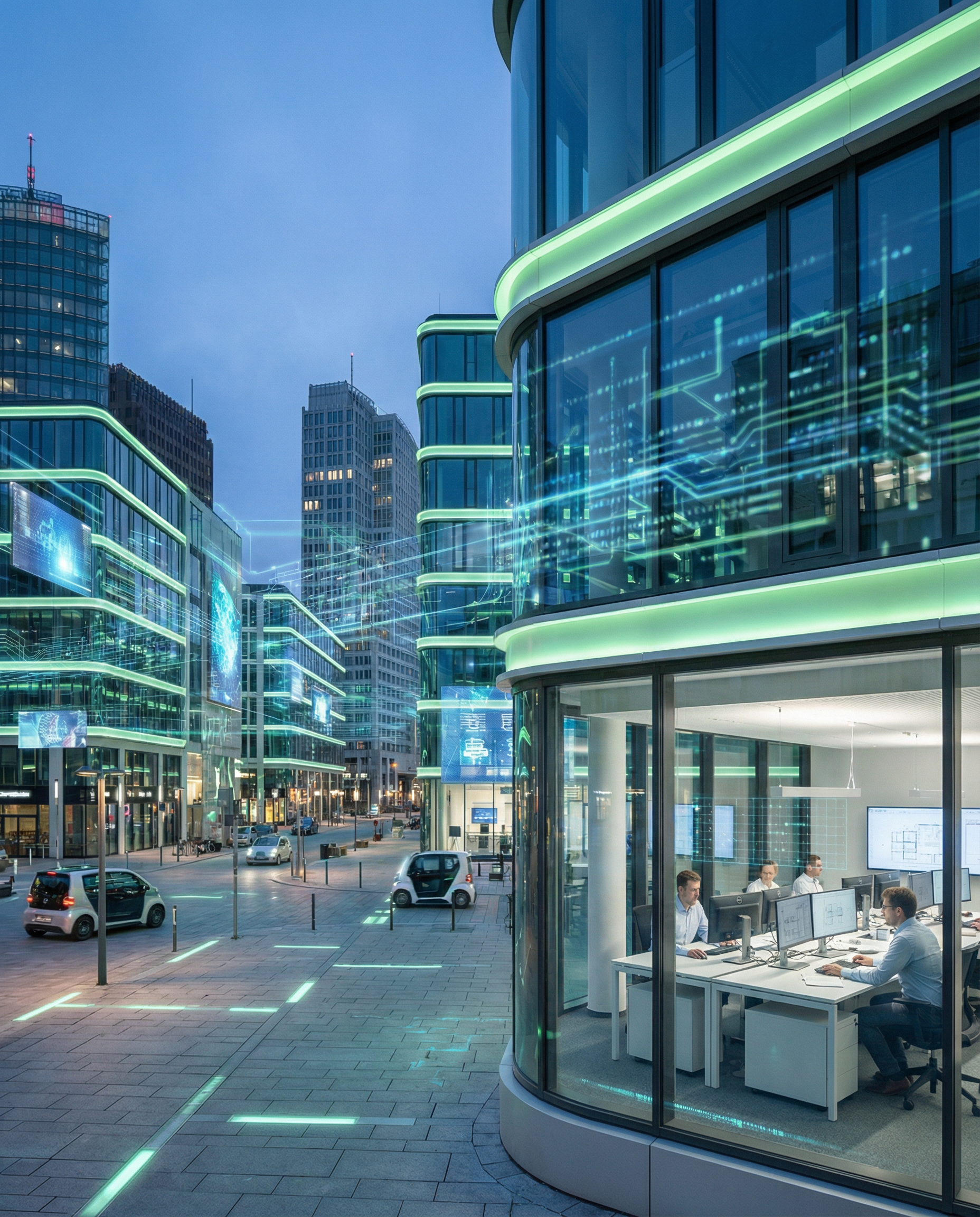 Berlin tech workspace