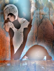 In-home massage in rustic cabin setting